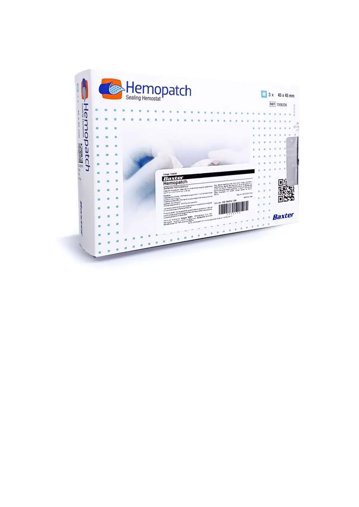 HEMOPATCH герметизувальний гемостатичний виріб, 4.5х4.5 см